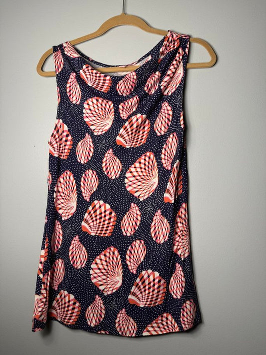 Seller 175 - Lilly Pulitzer Great Escape Seashell Tank Top Size M