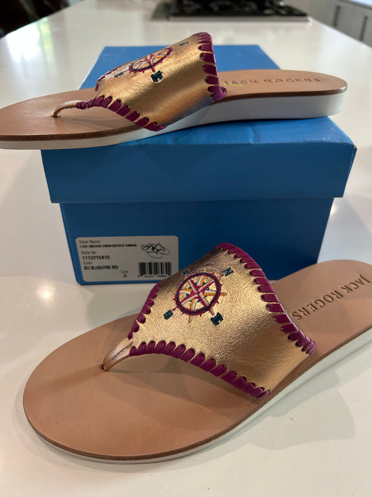 #203: NEW Jack Rogers Size 6 sandals