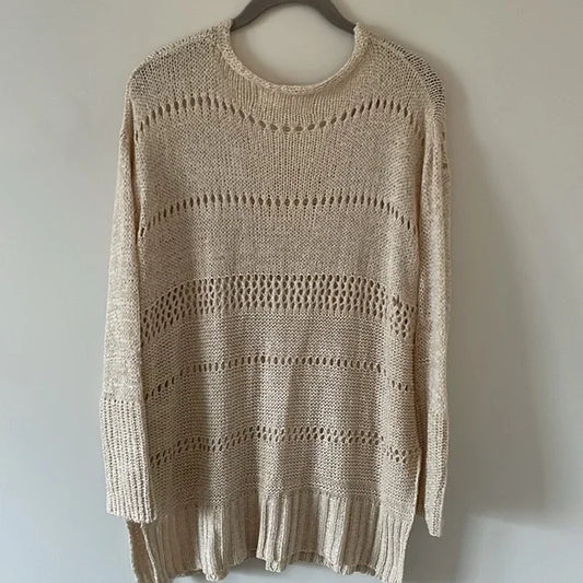 Seller #127 Oversized Crochet-style sweater Women's Size Small