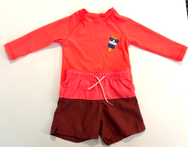 #70 Old Navy 12-18 mo swim outfit
