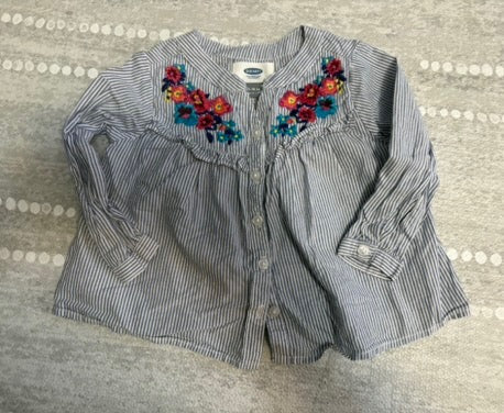 Seller 183 - Old Navy 12-18 Month Girls Top - VGUC