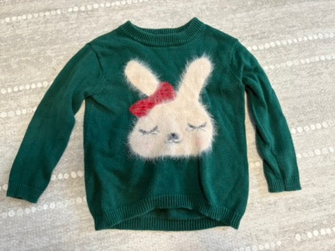 Seller 183 -Old Navy Girls 4T Rabbit Sweater - VGUC