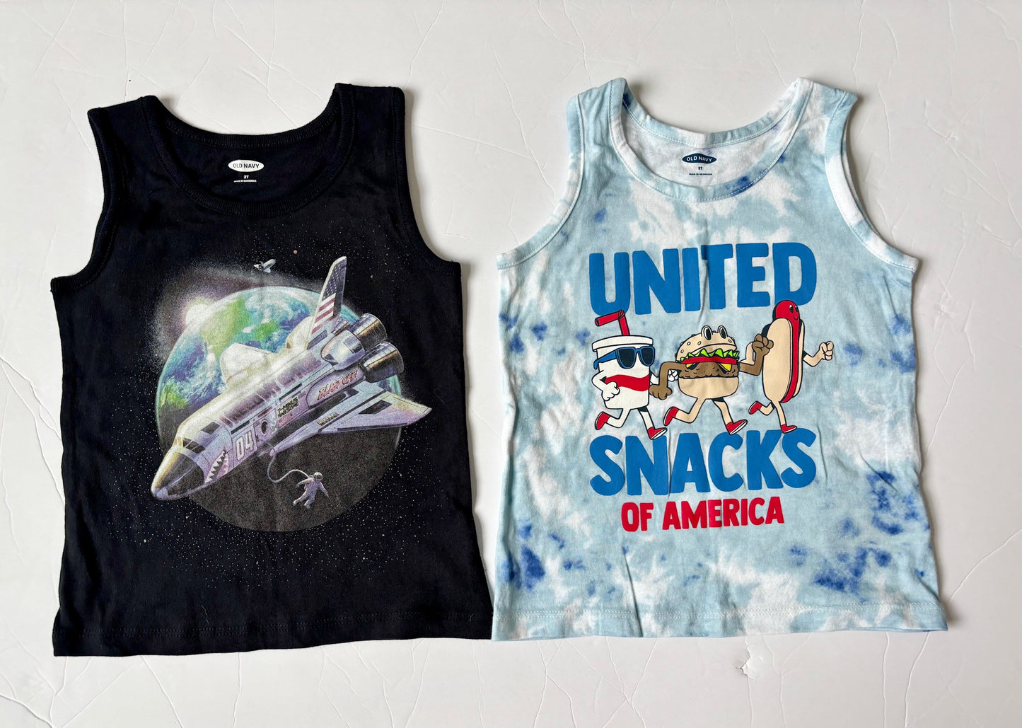 #43 Old Navy Tanks Boys 2T VGUC