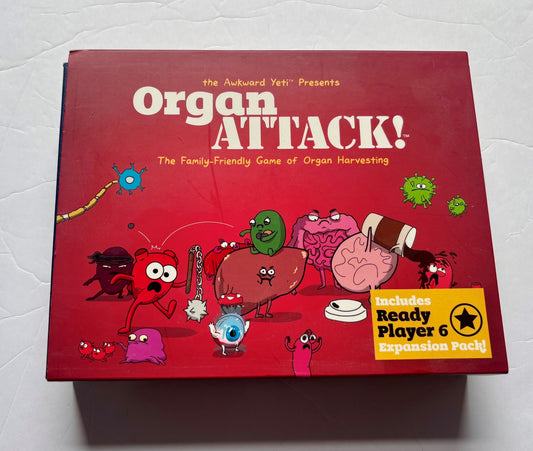 #154 Awkward Yeti Organ Attack Card Game