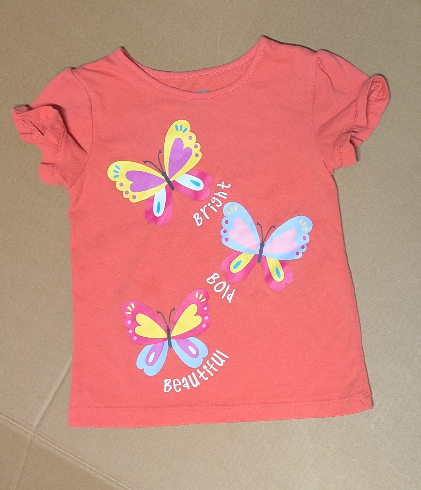 Seller #111, Butterfly Shirt, Garanimals Brand, Girls, Size 5