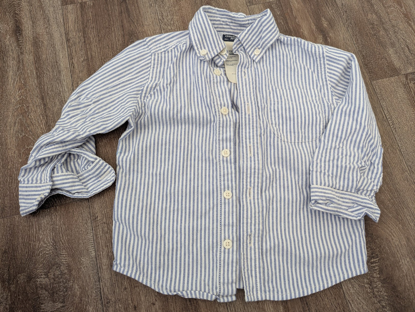 #144 - Boys Osh Kosh casual dress shirt Size 3T