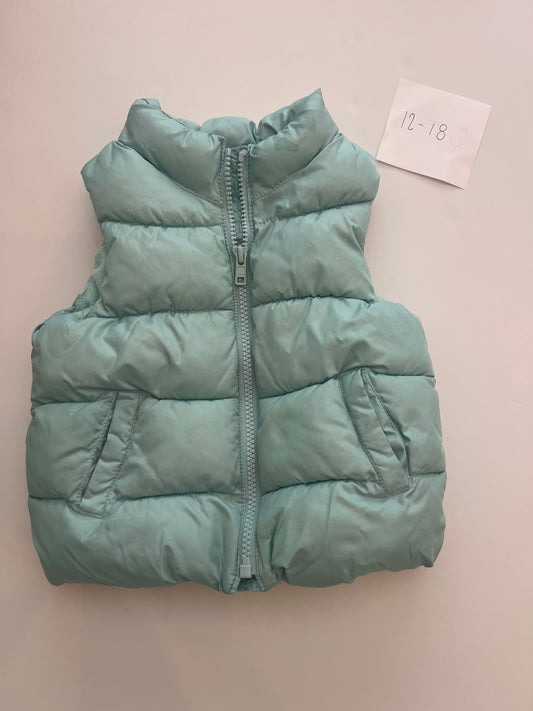 #215 12-18M Girl Winter Bubble Vest