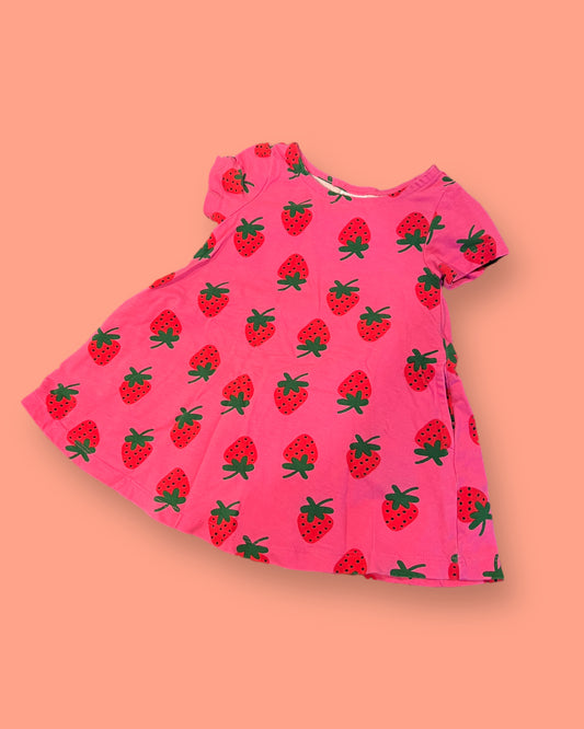 Baby Girl - 18 Months - Hanna Andersson Strawberry Dress