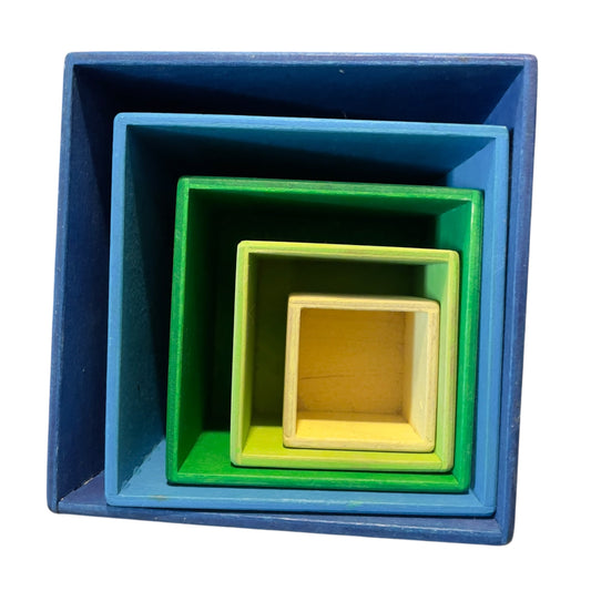 Seller #97 Grimms large stacking cubes