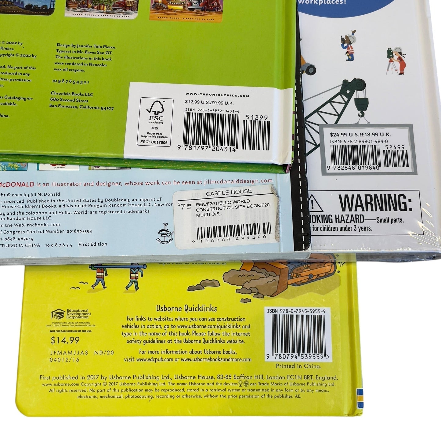 #1 Construction Book Bundle REDUCED
