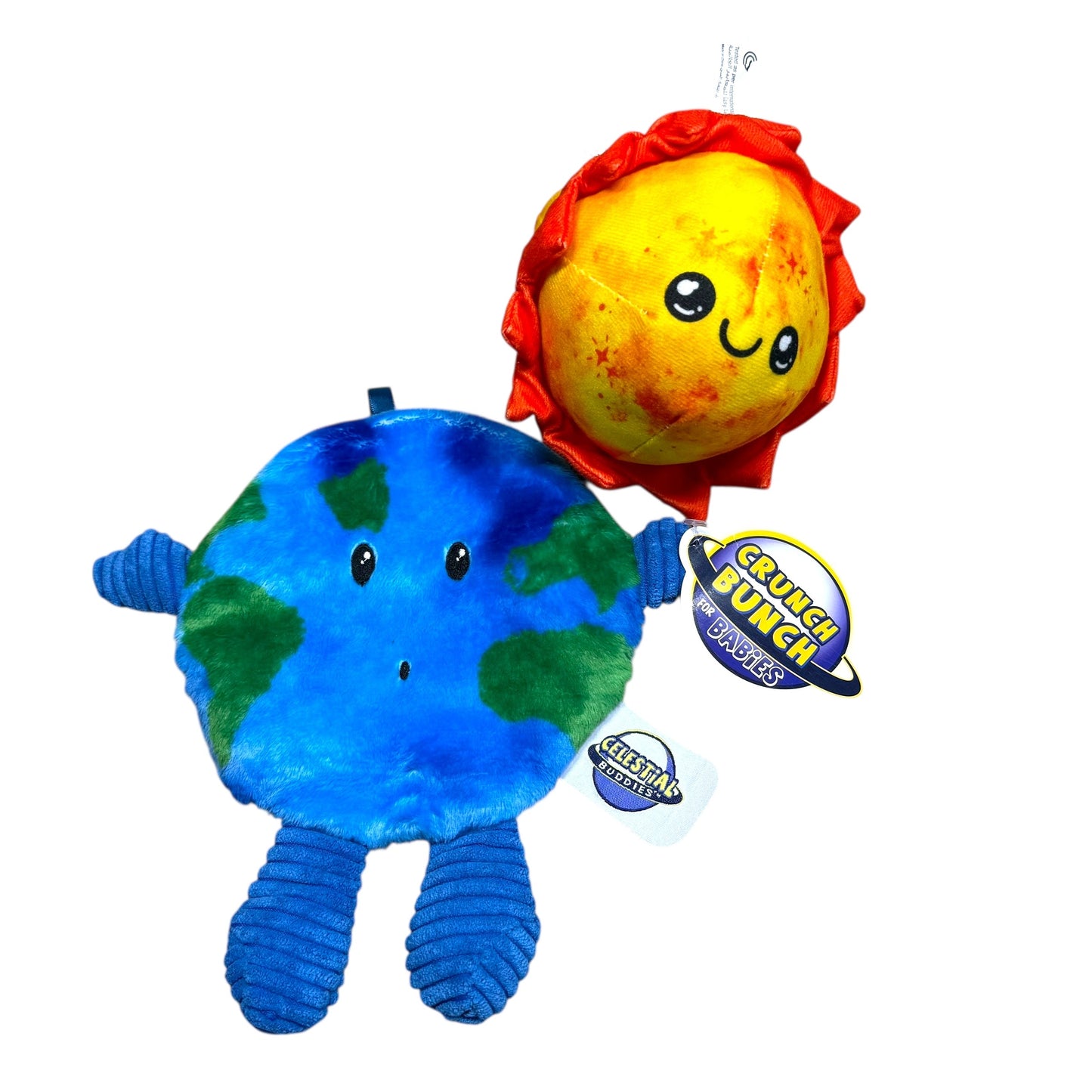 #1 Baby crinkle sun and earth toys REDUCED