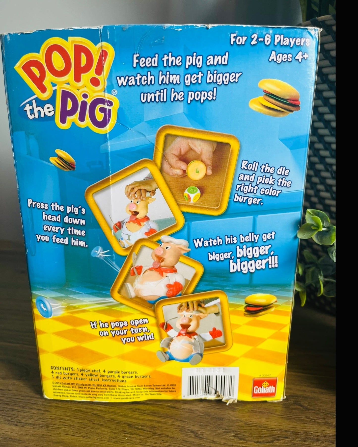 Seller #213 POP the PIG! Toddler game. EUC