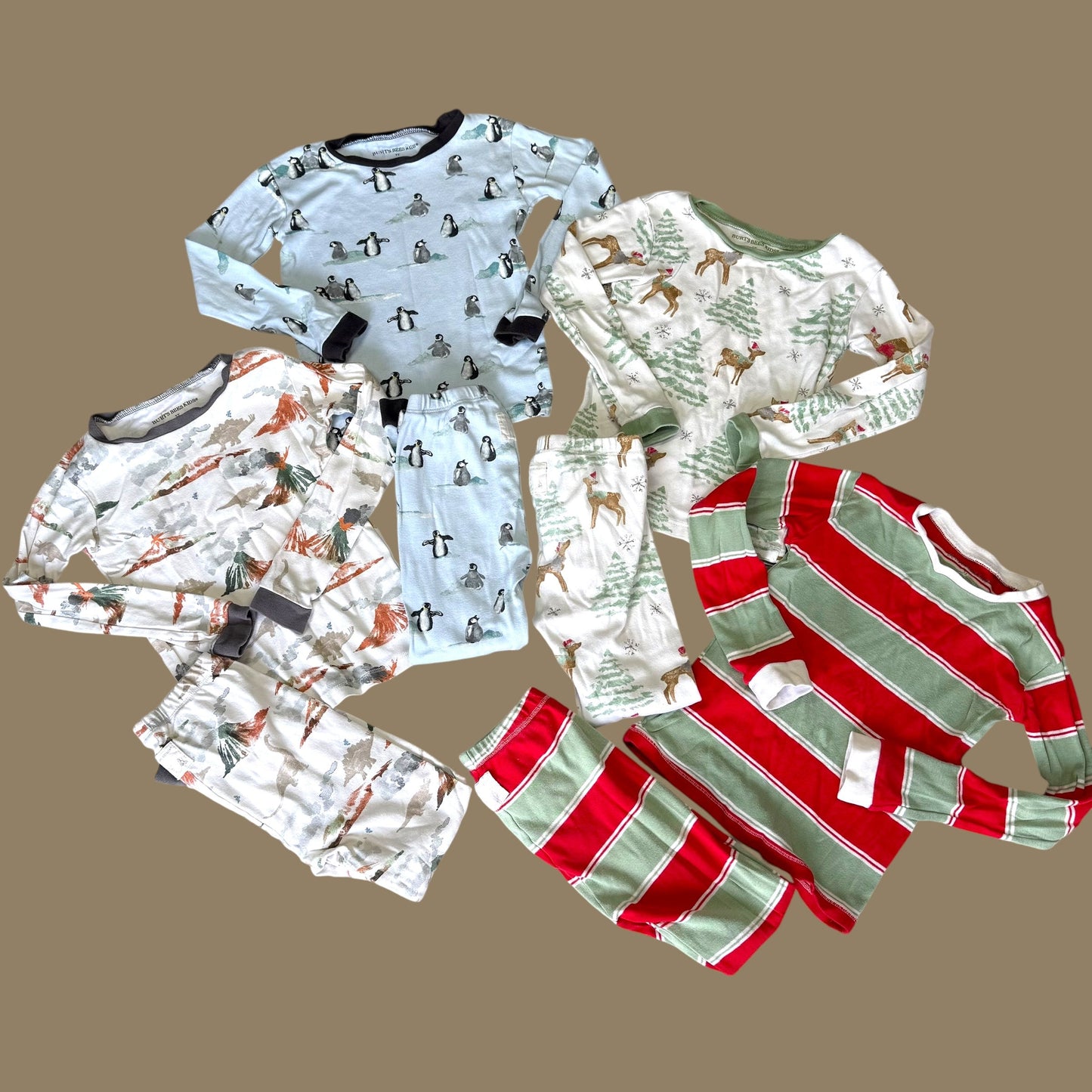 #1 Burt's Bees Organic PJ Bundle 5T