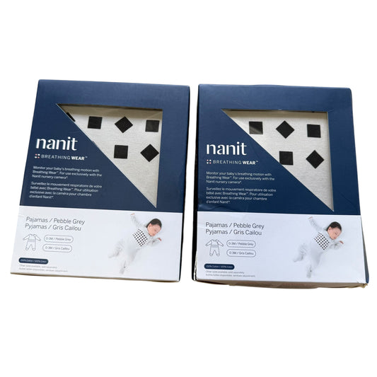 #1 0-3 mo Nanit breathing wear pj bundle NEW REDUCED