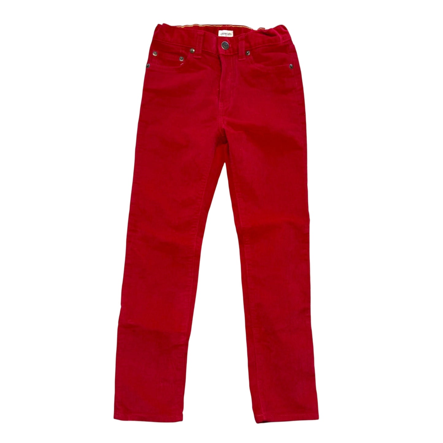 #1 CrewCuts Red Corduroys Boys 8 REDUCED