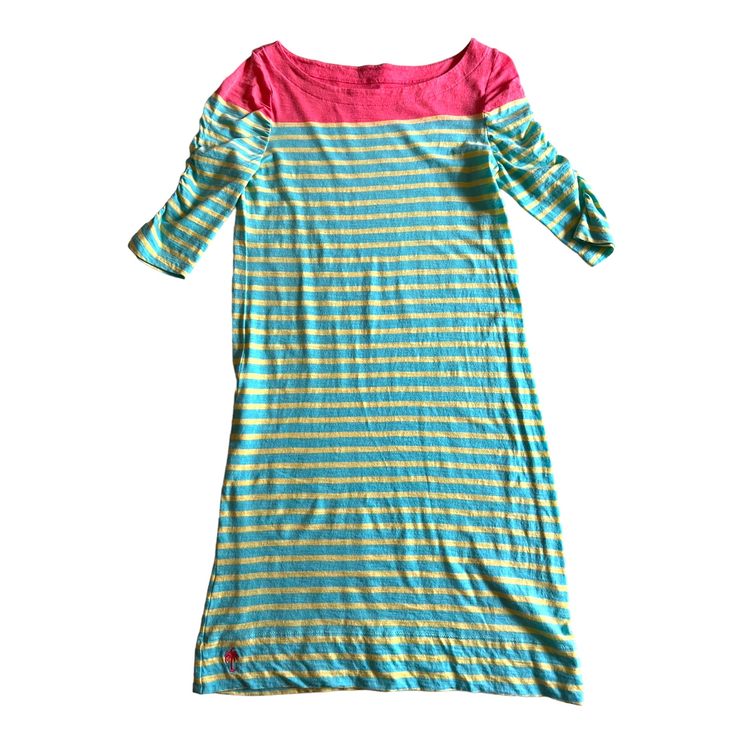 Reduced! Lilly Pulitzer T-shirt Dress Kaleb Shorely Blue XS