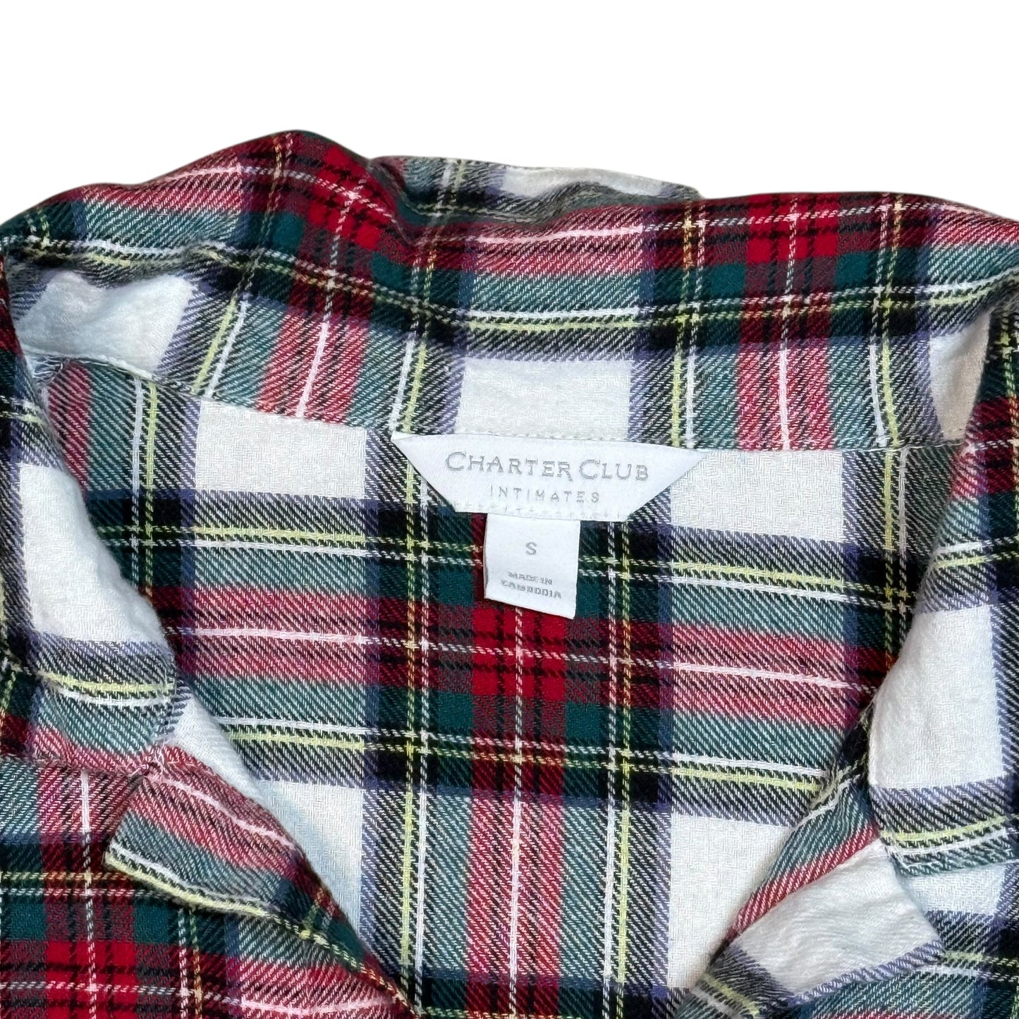 #1 Flannel pajama nightgown small REDUCED