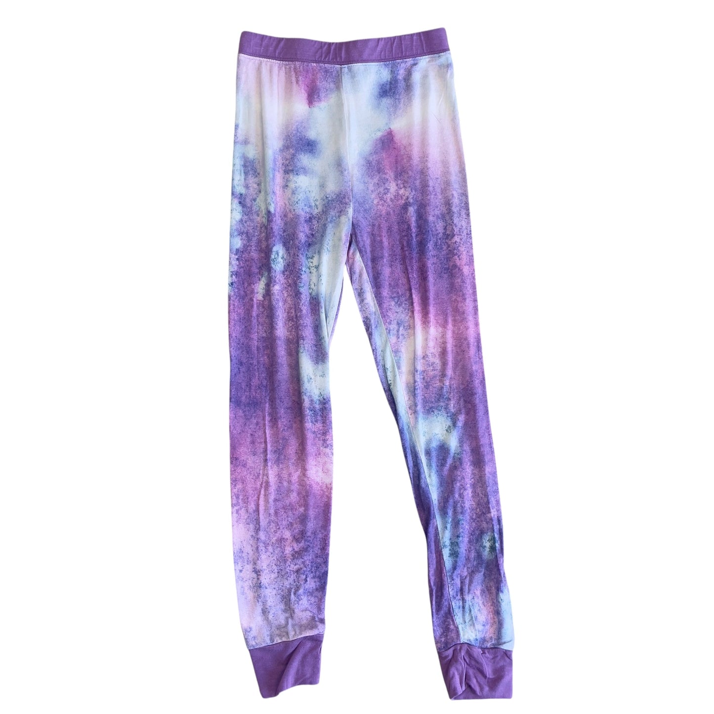 #1 Girls 5-6 Little Sleepies purple tie dye