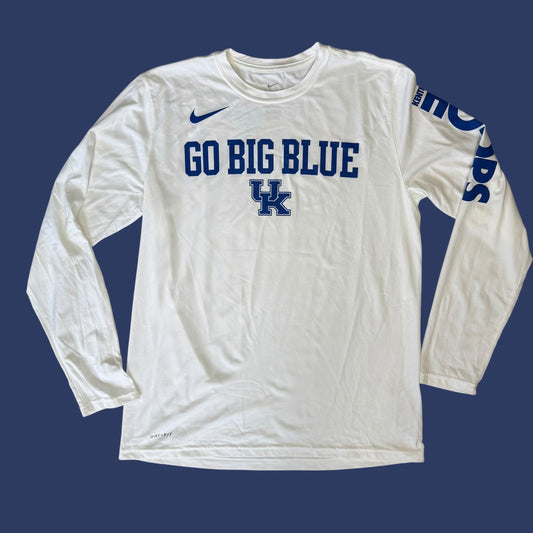 #1 UK Go Big Blue Nike Tee Large