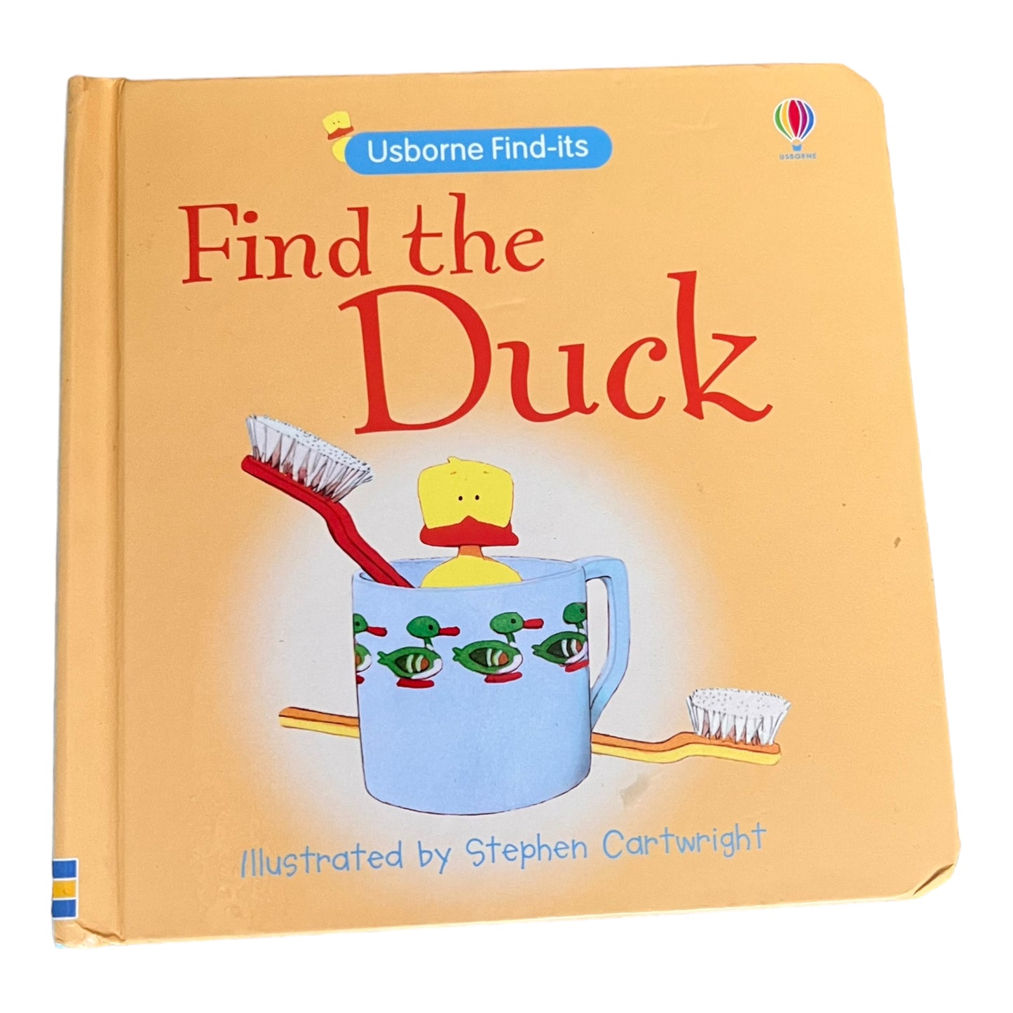 Usborne Books Find The Duck Baby Infant Book Hardback