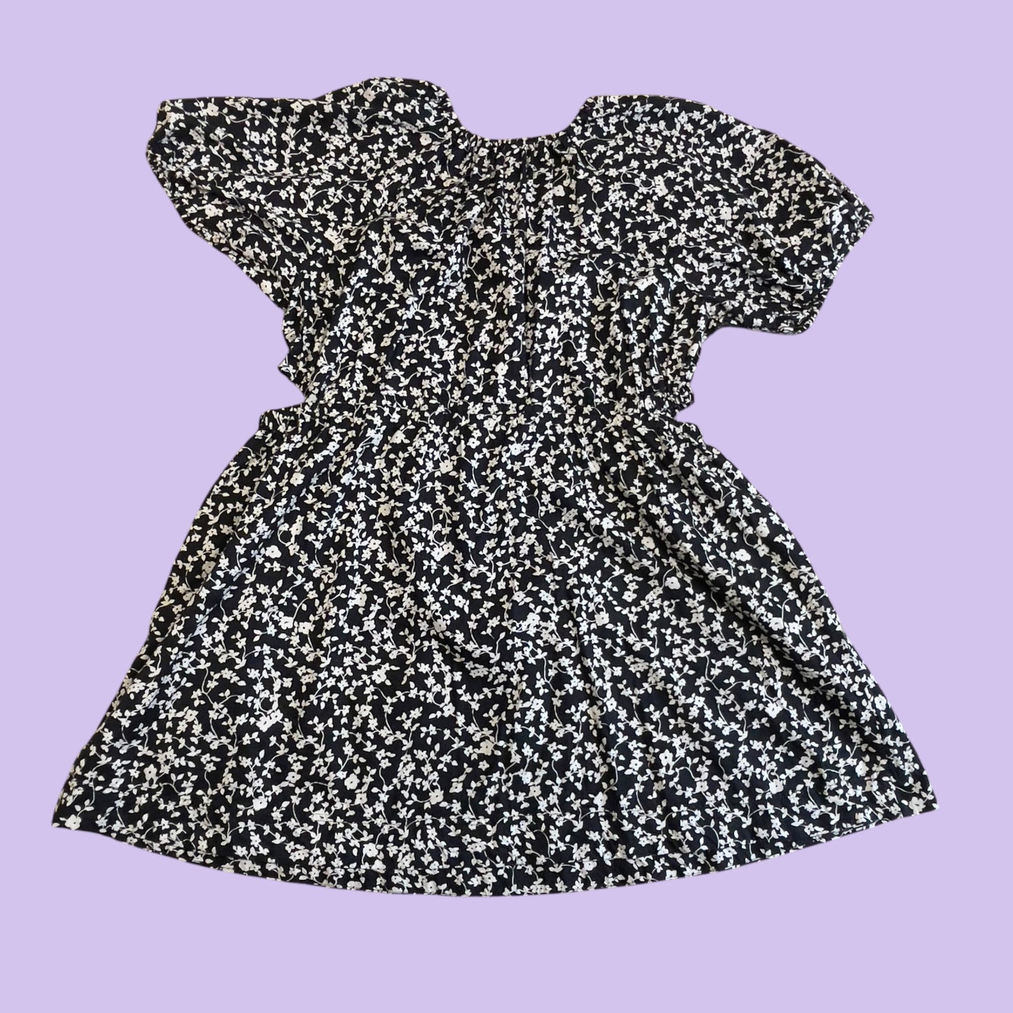 #1 Cutout bubble sleeve dress XXL REDUCED