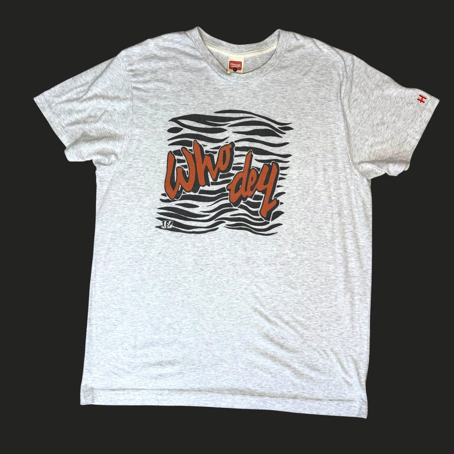 #1 Who Dey Bengals Homage Tee XL