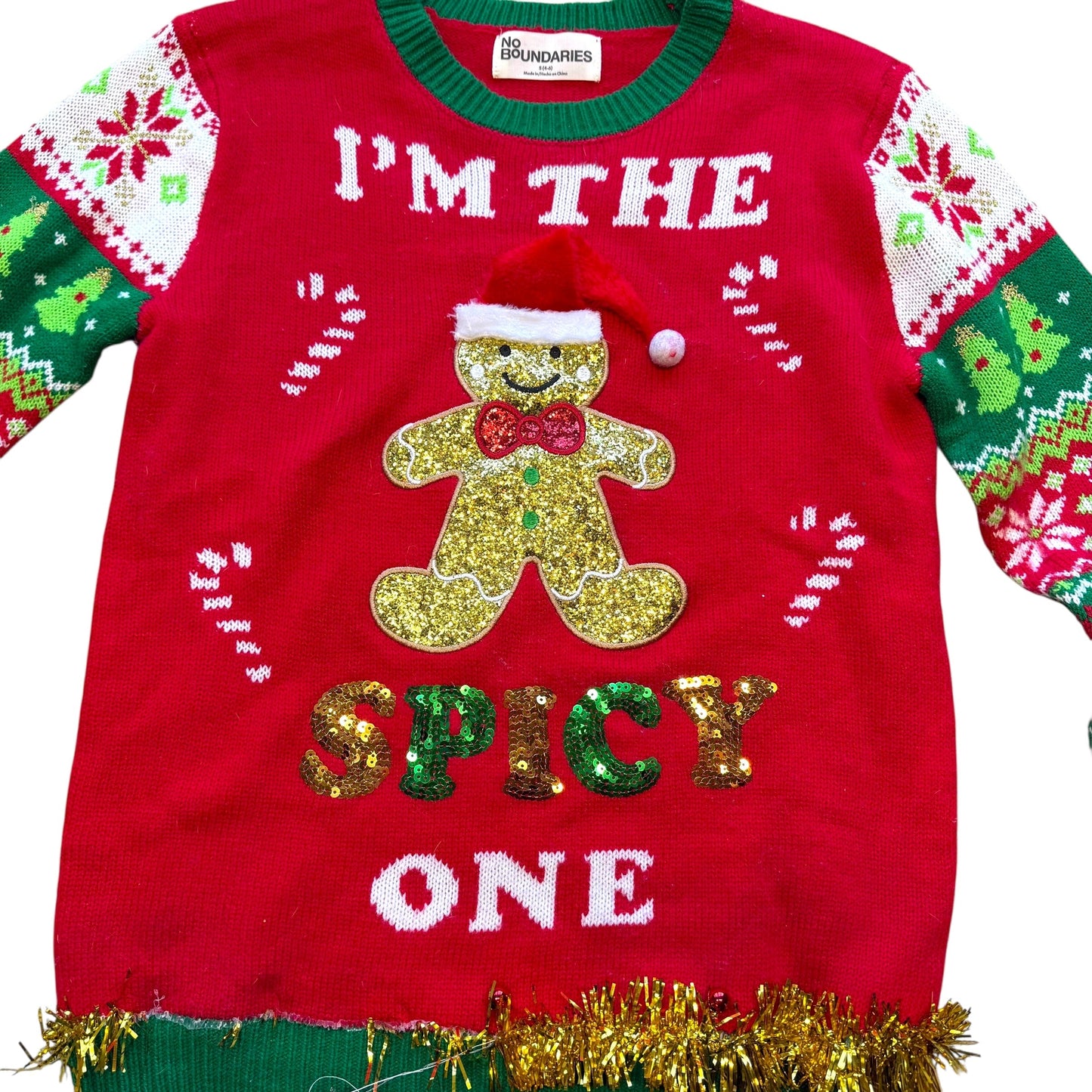 #1 Ugly Christmas Sweater Small REDUCED