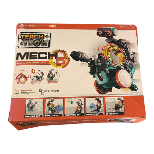 #63 TeachTech Mech5 Coding Robot