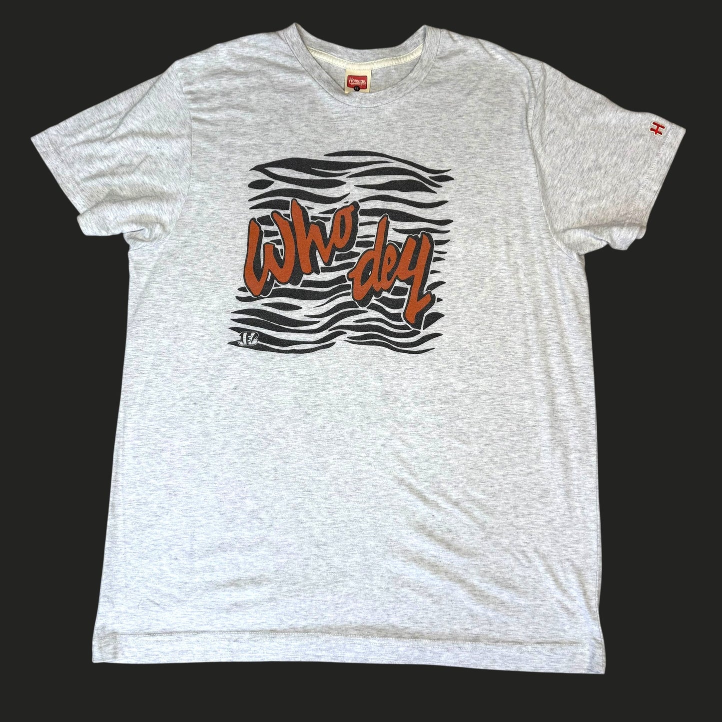 #1 Who Dey Bengals Homage Tee XL