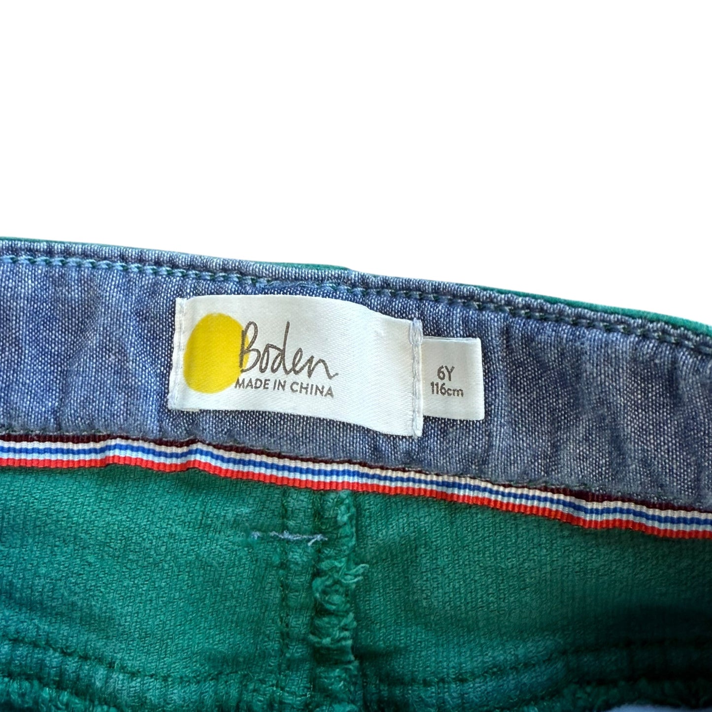 #1 Boden Green Corduroys 6