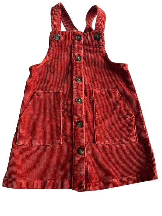 #93 Wonder Nation Girls Corduroy Jumper Girls 3T