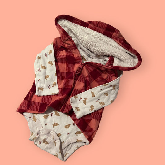 Baby Girl - 18 Months - Bunny Vest Top