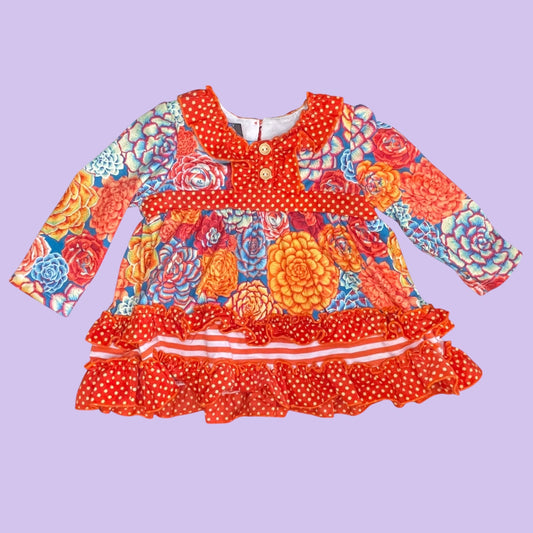 #1 Ruffle dress 9 mo REDUCED