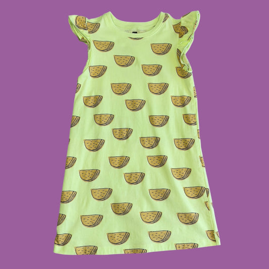 #1 Tea Collection Neon Taco Dress size 7