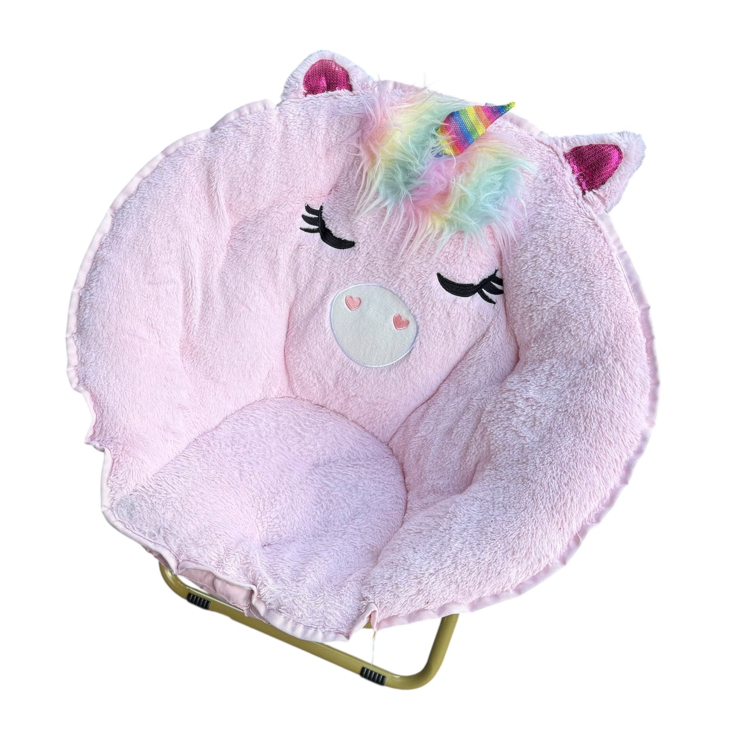 #1 plush unicorn chair