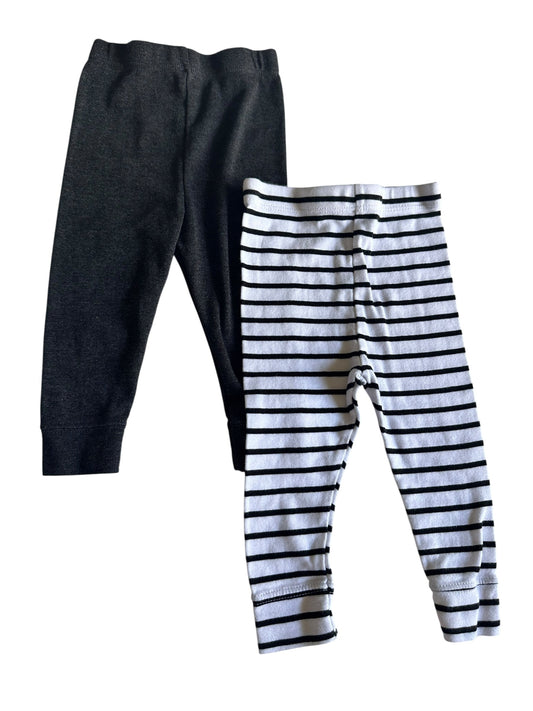 #93 Cloud Island Leggings Set Girls 6-9M