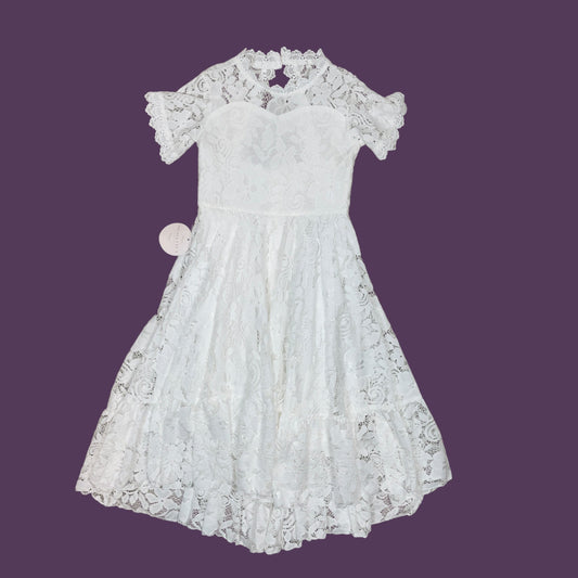 #1 Lace Dress Girls 6-7 NWT REDUCED