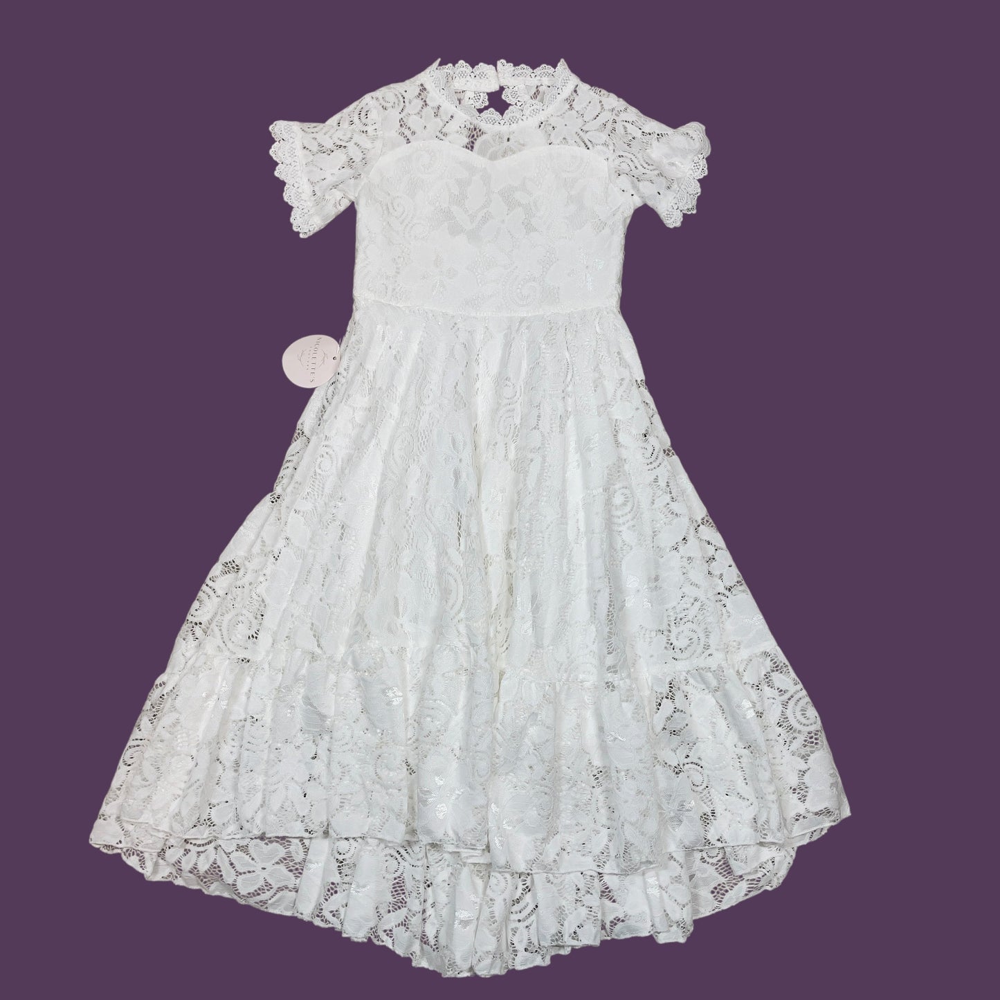#1 Lace Dress Girls 6-7 NWT REDUCED