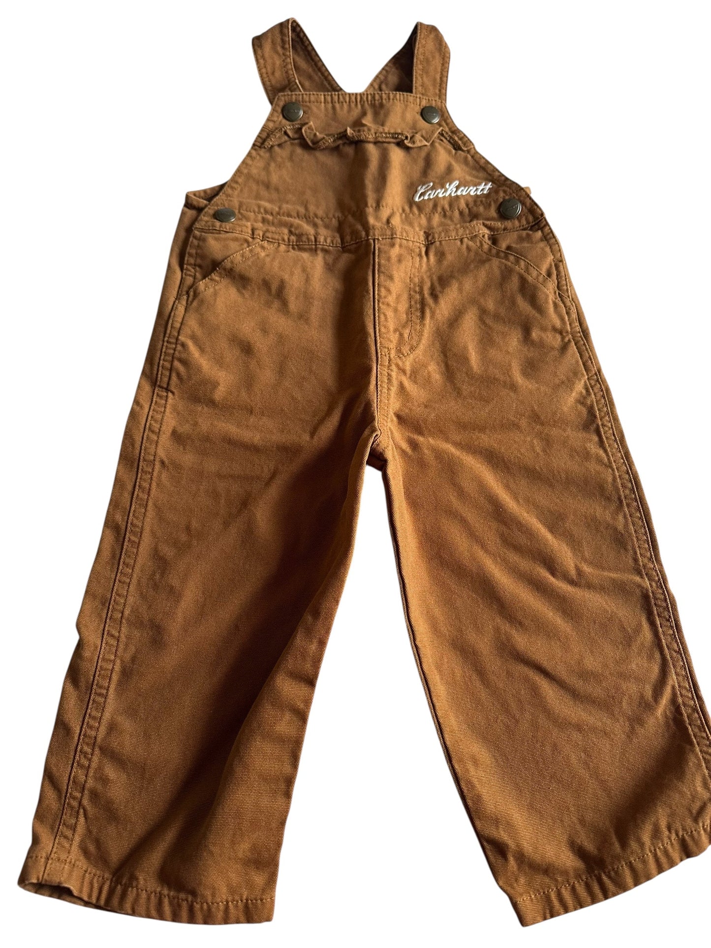 #93 Carhartt Horse Shirt + Overall Set 2T