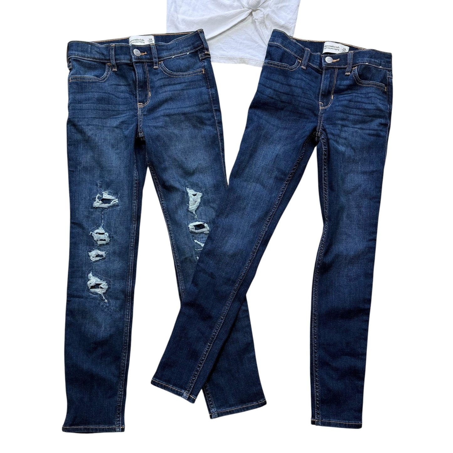 #1 Abercrombie 7 / 8 Jeggings + Top REDUCED