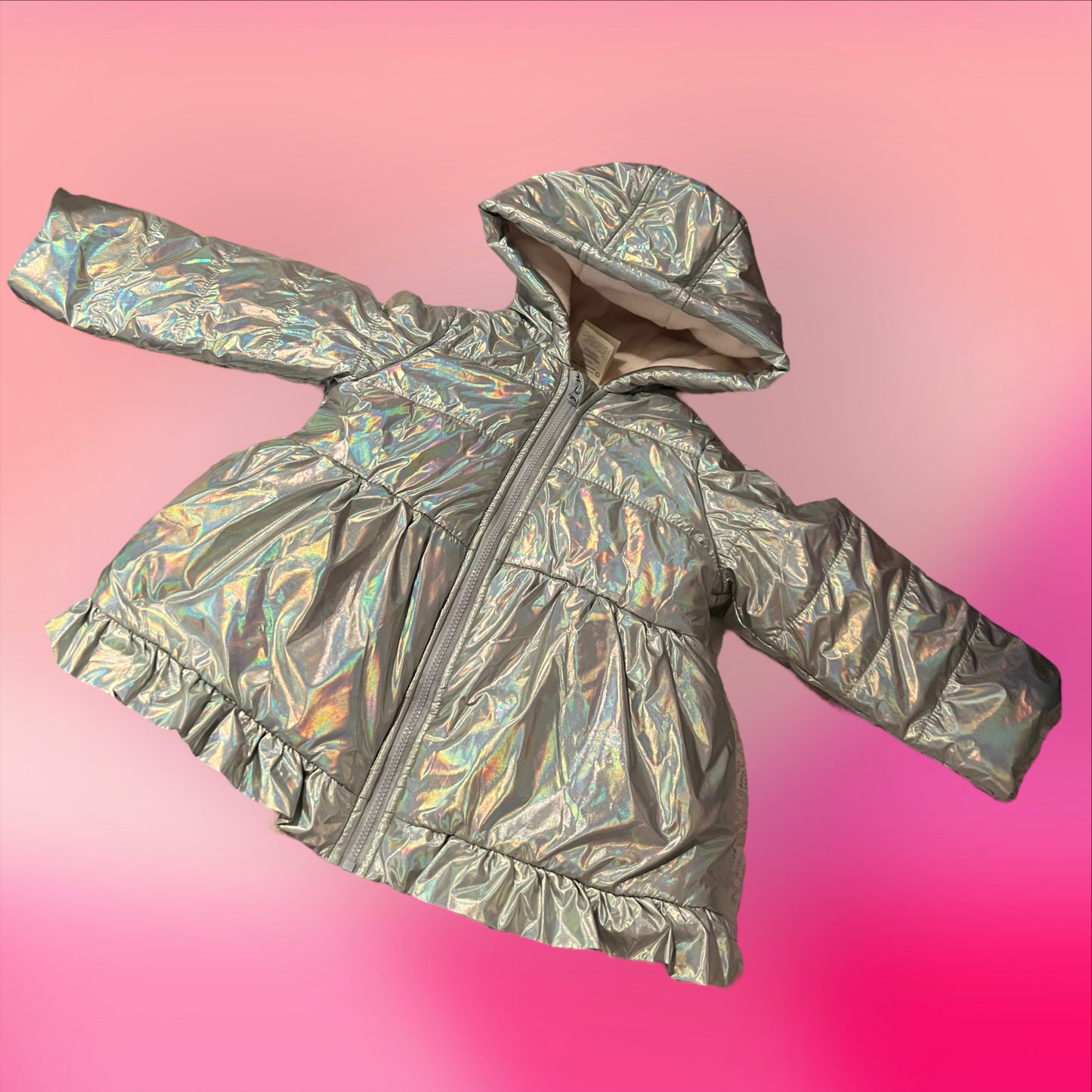 Girl - 2T - Holographic Jacket