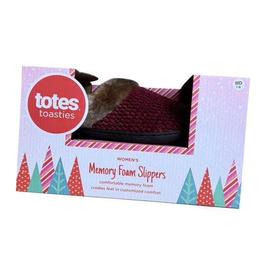 #1 Totes Toasties Slippers Womens 7-8 NEW REDUCED