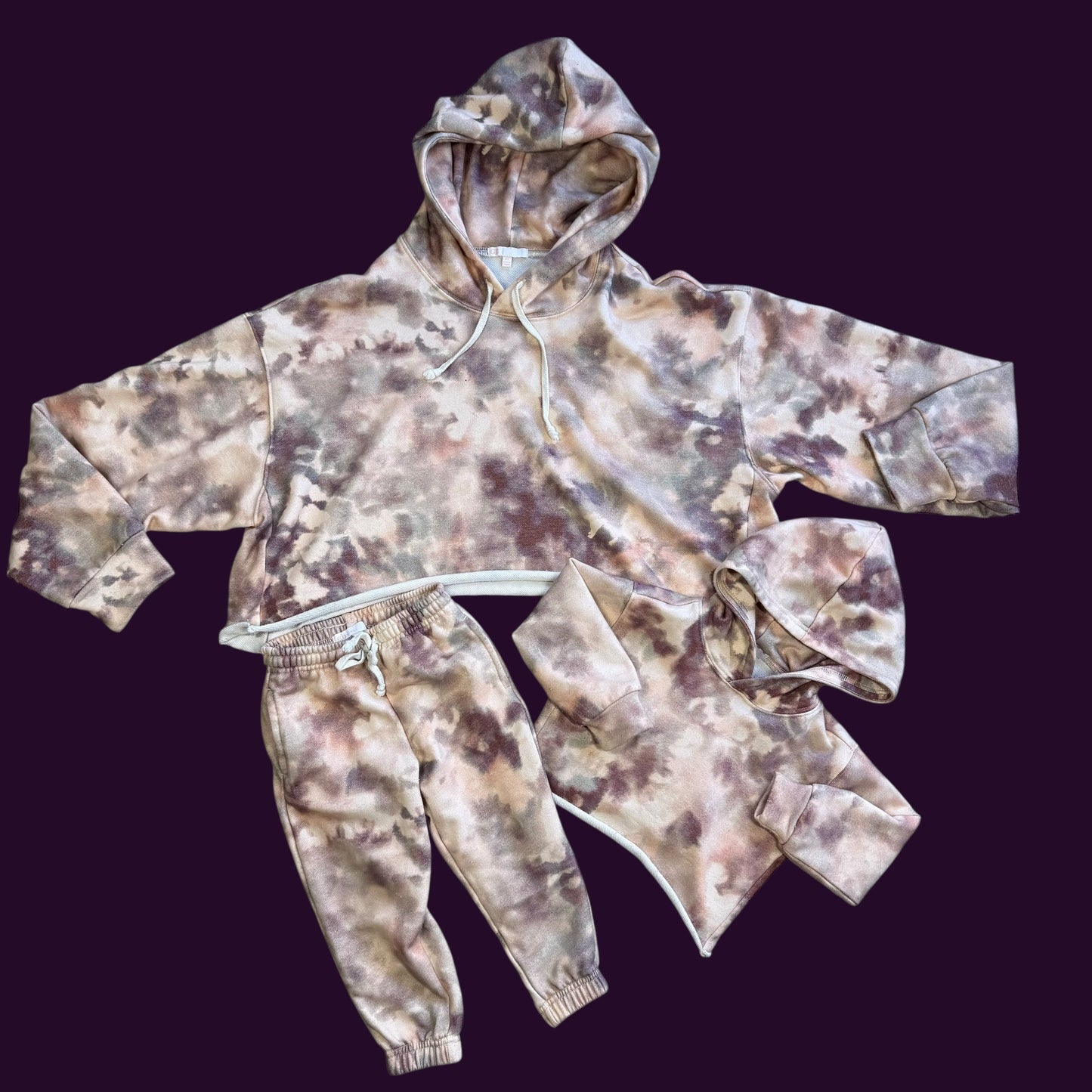 #1 Mommy + Me Cropped Hoodie Set 2T  3T REDUCED