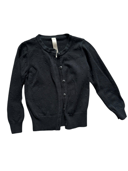 #93 Cherokee Black Cardigan Girls 3T