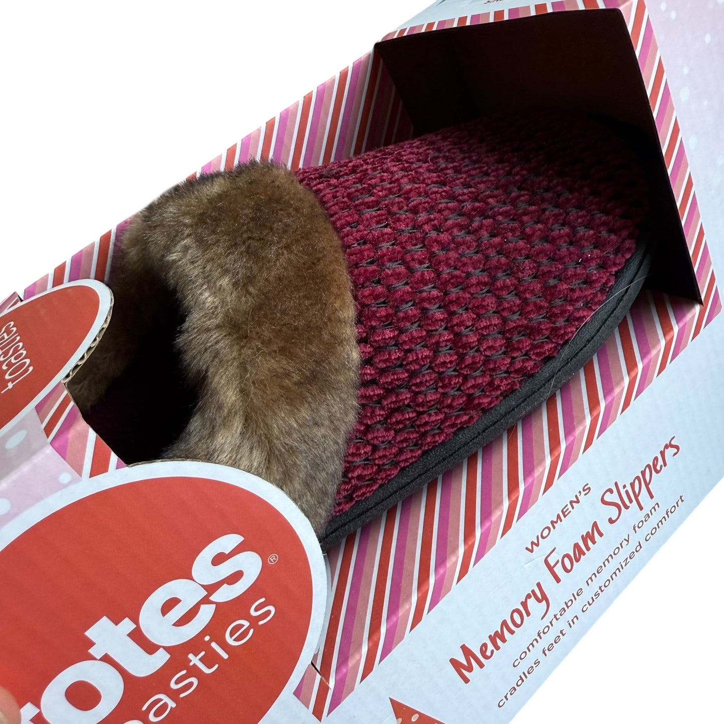 #1 Totes Toasties Slippers Womens 7-8 NEW REDUCED