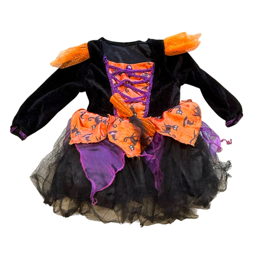 #1 Halloween Spooky Witch Princesss 2T