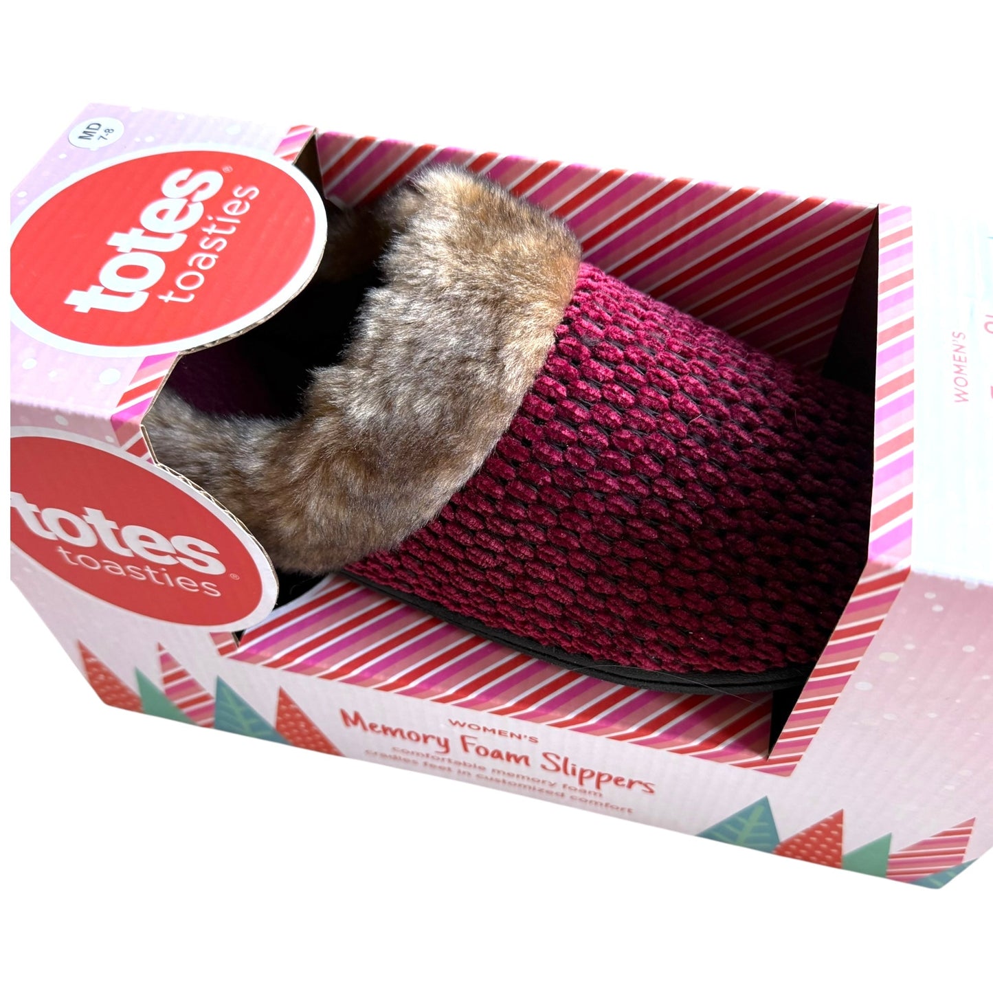 #1 Totes Toasties Slippers Womens 7-8 NEW REDUCED