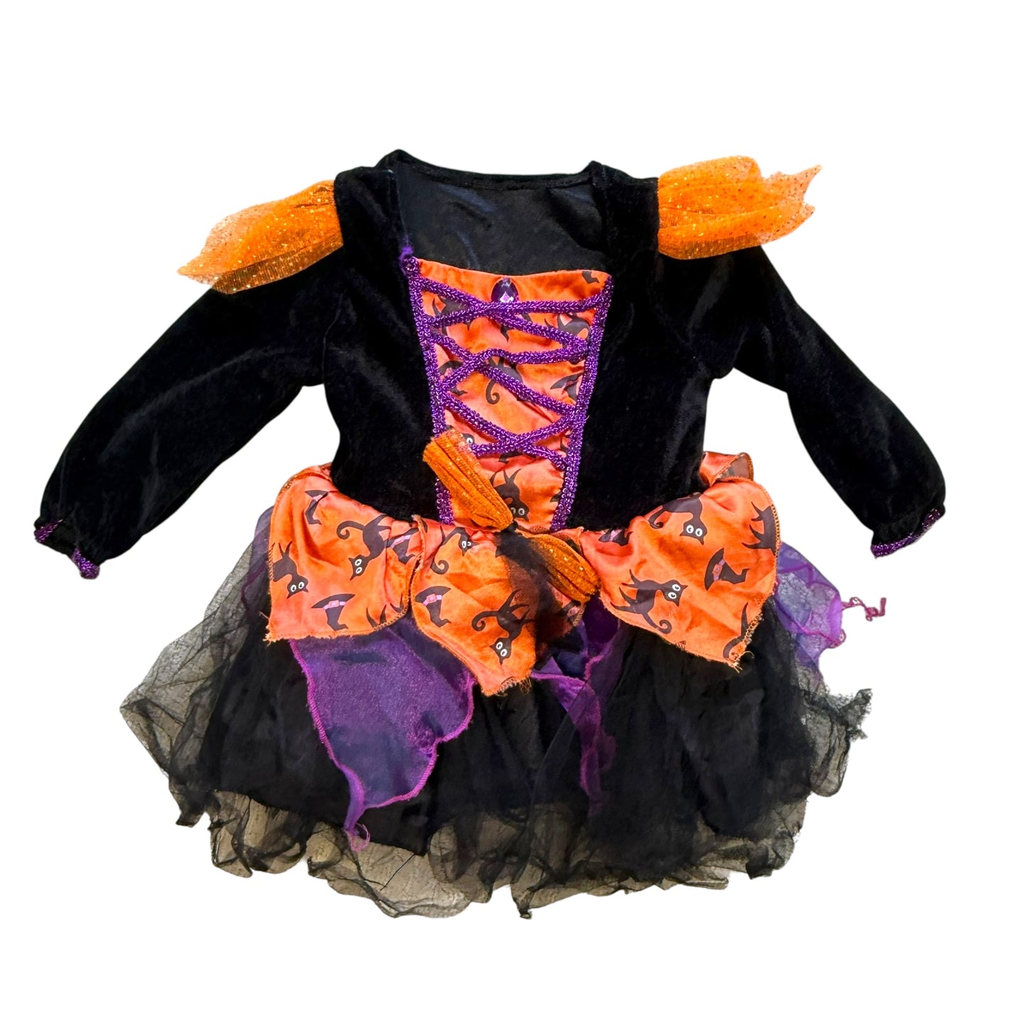 #1 Halloween Spooky Witch Princesss 2T