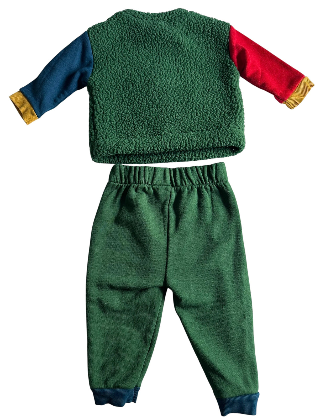 #146 Old Navy Colorblock fleece 6-12m