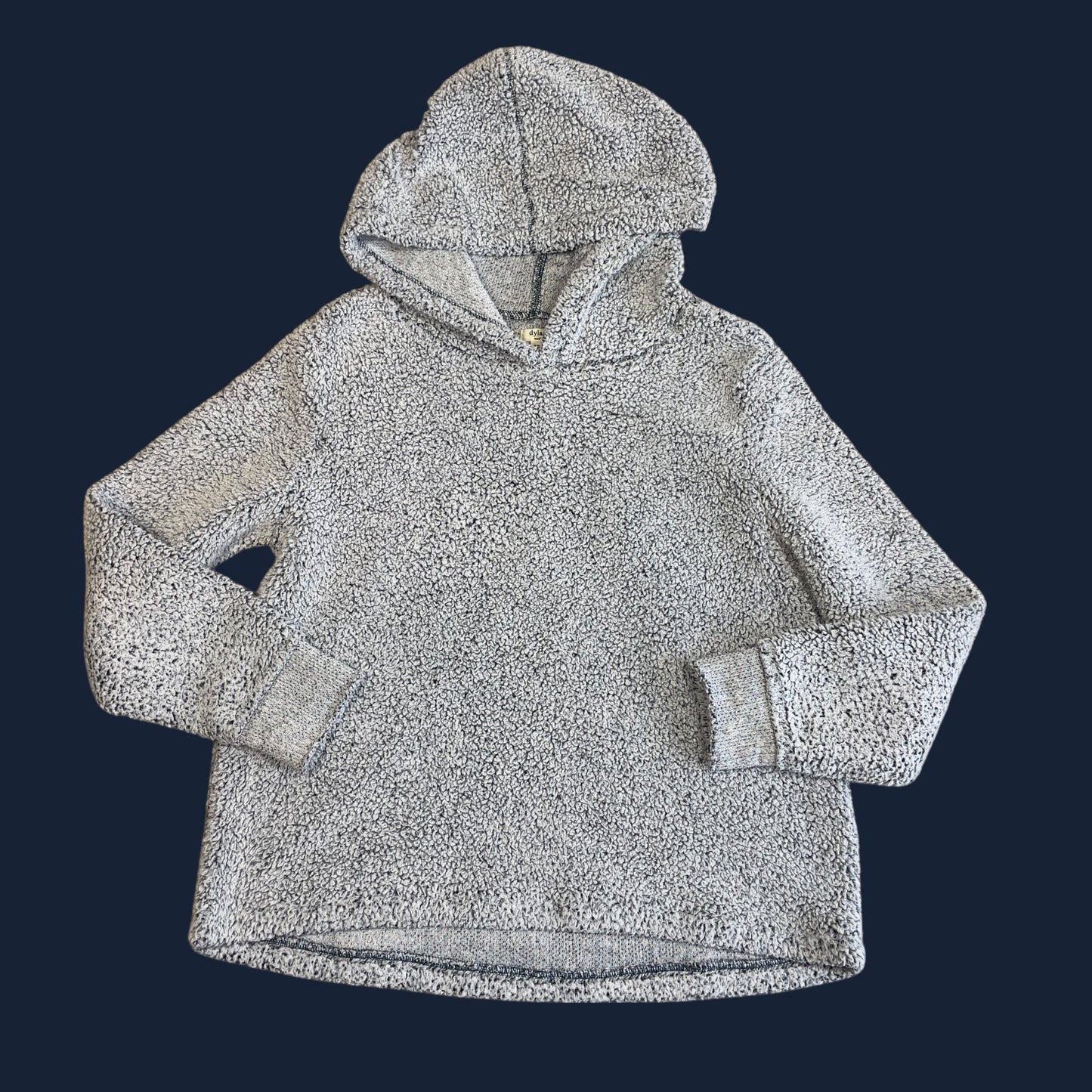 #1 Sherpa teddy hoodie medium REDUCED